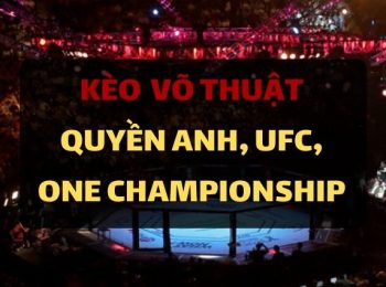 Kèo cá cược Võ thuật tổng hợp – MMA, Quyền Anh, giải UFC